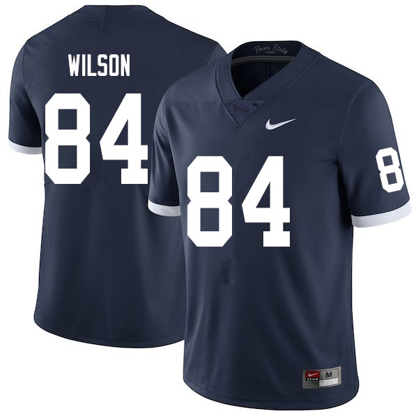 Men #84 Benjamin Wilson Penn State Nittany Lions College Throwback Football Jerseys Sale-Navy - Click Image to Close